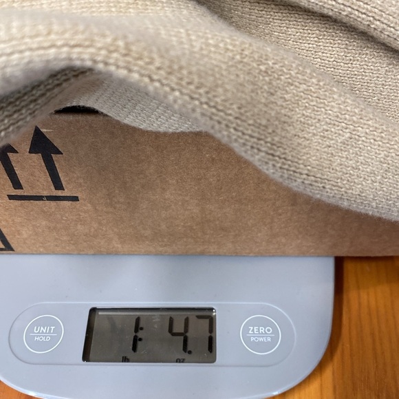 Vtg Pierre Cardin sweater blazer L long line minimalist classic office preppy - Picture 8 of 8